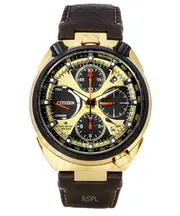 Citizen Promaster Tsuno Chronograph Limited Edition Gold And Black Dial Eco-Drive Diver's AV0072-01X 200M Men's Watch