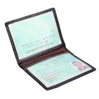 在飛比找蝦皮購物優惠-駕照套真皮名片夾超薄汽車證件卡夾駕照身份證套卡夾
