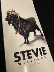 RARE SIGNED Stevie Williams DGK GOAT Skateboard Deck Dirty Ghetto Kids autograph