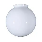 B&P Lamp® 8" Opal Glass Ball Lamp Shade