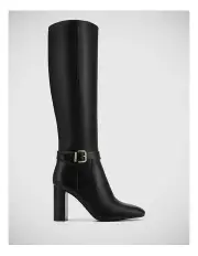 [Wittner] Piera Leather Knee High Boot in Black