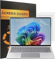 KEANBOLL 3 Pack Anti Glare Screen Protector for Microsoft Surface Laptop 6, 5, 4 & 3 (15 Inch), Matte Shield