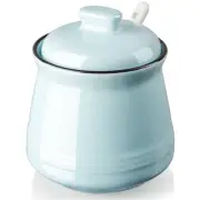 Sugar Bowl With Lid And Spoon 12 Oz Ceramic Sugar Bowl With Spoon Sugar Containe