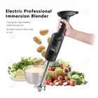 Commercial Immersion Hand Blender Mixer Kitchen Food Processor Stainless Steel