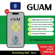 Guam Saipan eSIM - 3 to 12 Days - 3GB/Day , Unlimited