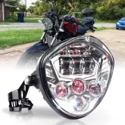 For Kawasaki Ninja 400 600 Vulcan S 650 LED Headlight Hi/Lo Beam DRL w/ Bracket