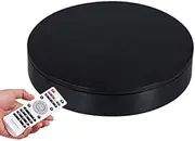 ComXim 360 Degree Motorized Rotating Display Stand for Display,Automatic Electric Turntable with Remote Control 88-200Lbs Load,12.6in, Photography Lazy Susan to Control Angle, Speed and Direction