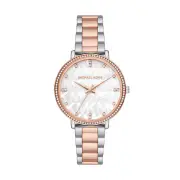 Michael Kors Pyper Three-Hand Two-Tone Alloy Watch MK4667 - Multicolour