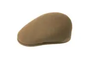 KANGOL 504 Wool Ivy Cap Mens Warm Winter Flat Classic Hat - Camel
