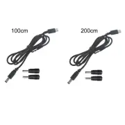USB C/Type C PD to 5.5x2.1mm 3.5x1.35mm 4.0x1.7mm Converter Cable Power
