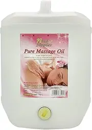 Need Supplies Pure Massage Oil 10L + Tap, Unscented, Body Lotion for Sensitive Skin, Professionals, Athletes & Water Sports Enthusiasts, Unisex