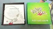 NWT Alex & Ani HTF Wizard of Oz Red Ruby Slippers Charm Bracelet