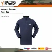 Hunters Element Warm Hardy Lightweight Premium Quality Rove Top Dark Navy