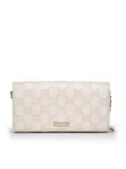 Ecru Guccissima Wallet on Chain