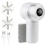 Electric Lint Remover for Clothes, 2In1 Fabric Shaver with LED Digital8123