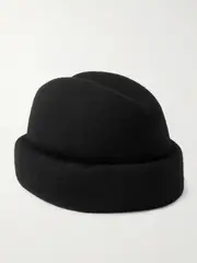 [Gigi Burris] Gigi Burris - Sharina Wool-felt Cap - Black - One size One size Black
