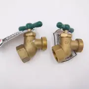 2 Pack Magnus 3/4" FIP x 3/4" Hose Irrigation Valve No Kink Hose Bibb 06-1026