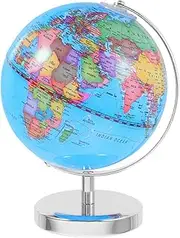 Globe Decorative Tellurian Ball Classroom Desk Decoration Desktop Decor Teaching Tool Bookshelf Decorative Objects Geography Materials Classroom Decor Polystyrene