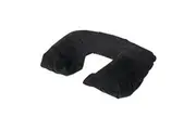 Crest Sleep Anywhere Inflatable Neck Pillow Travel Flight Support Cushion BK
