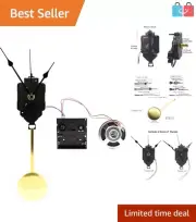 Precision Quartz Pendulum Clock Movement with Melody Chime & Installation Guide