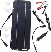 Flexible Solar Panel Charger Lightweight Solar Power Panel with Type Interface for Quick Charging for Home and Outdoor Camping Activities