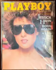 Vintage Playboy Magazine November 1987 Sealed Jessica Hahn Born Again Pictorial