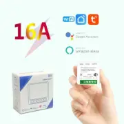 16A DiY WiFi Smart Light Switch Breaker Yandex Alice Relay Module Smart Home Tuy