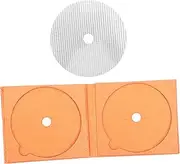 ULDIGI Carbon Fiber Cd Disc Stabilizer Pad Disc Tuning Mat for Cd Player Enhance Durability and Reliability