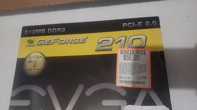 Nvidia Geforce 210 DDR2 Pci-e 2.0 512 Mb EVGA PCI EXPRESS GRAHIC CARD