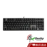 在飛比找蝦皮商城優惠-Ducky 機械式鍵盤 ONE 創傑 PBT 金沙灰蓋二色鍵