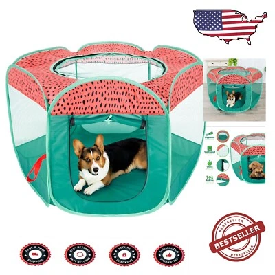 Lightweight Outdoor Pet Tent with Removable Top - 47" Large Crate Solution