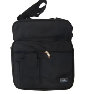 側背包大容量主袋+外袋共五層防水尼龍布台灣製造品質保證可A4資夾插筆外袋工作上班(大) (2.5折)