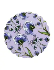 [Maxwell & Williams] Estelle Michaelides Mystique Ceramic Round Coaster 10cm in Violet