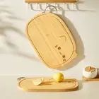 Cartoon Pattern Chopping Board Wood Chopping Blocks Breadboard Cheese