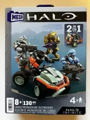 Mega Halo UNSC Mongoose Outriders Set 130pcs New 2023 From USA Retail
