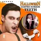 Retractable Vampire Fangs Halloween Vampire Fangs Decoration Makeup Dentures Pro