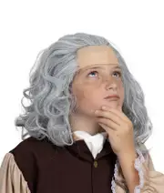 Boys Benjamin Franklin Wig