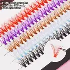 Lashes False Eyelashes Colored Lashes Fluffy Mink Lashes Lashes with Color