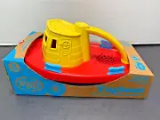 NEW Green Toys Tugboat Yellow Top 6 Months+ 100%recycled plastic No BPA