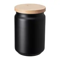 在飛比找IKEA優惠-IKEA 附蓋萬用罐, 黑色, 1.1 公升