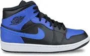 [Nike] Jordan 1 Mid Royal Men's Blue and Black 554724-077 (Numeric_9)