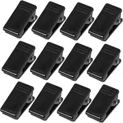 CANIGHT 100pcs Id Card Clips Lanyard Adhesive Badge Holders for Work Badges and Name Tags