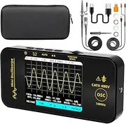 OT3 Handheld Oscilloscope 3.2‘’ TFT Display Portable Digital Oscilloscope 10MHz Bandwidth Automotive Oscilloscope 48MSa/s Sampling e Trigger Function Auto/Analogue/Single Black high Specification