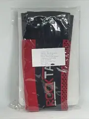 Compression Socks Knee High Sports Socks - 15~20 mm/Hg - Black/Red - Small
