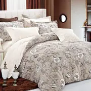 Fabric Fantastic Shacha Queen Size Quilt/doona/duvet Cover Set