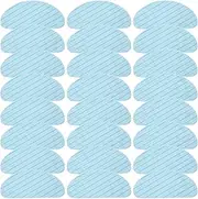24Pack Mopping Pads for Ecovacs Deebot T9 T9+ T9 AIVI T9 AIVI+ T9 MAX T9 Power T8 T8+ T8 Aivi N8 N8 Pro N8 Pro+ N10 OZMO Pro OZMO Pro2.0 Plus Robots Vacuum Cleaner, Reusable Microfiber Mopping Cloth