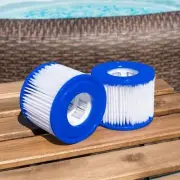 2x For Bestway Lazy Lay-Z Spa Filter VI Cartridge, Hot Tub Spa Swimming Pool