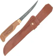 Rapala Fish n Fillet Superflex Knife 4" w/ Sheath Fishing Tools Tackle - FNFSF4