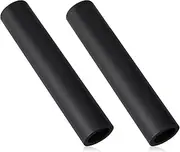 [KALIONE] Bike Handlebar Grips, Long Bicycle Handle Grips, Non-Slip Mountain Bike Handlebar Grips, Scooter Foam Grips, Shock Handlebar Grips Replacement Set for Scooter Bike BMX Beach Cruiser, Black