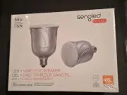 JBL Sengled Smart Bluetooth Speaker, App Controlled LED Light Bulbs (Pewter)